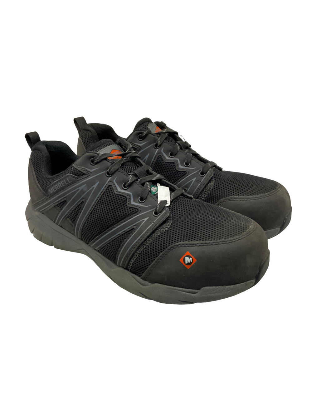 Merrell Men's Fullbench Superlite AT Work Shoes J17541 Black Size 9M